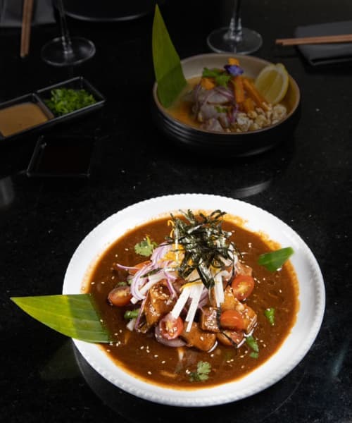 CEVICHE PERUANO SALMÓN